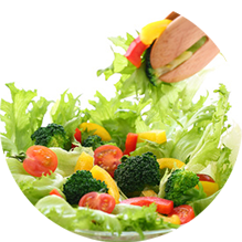 栄養療法・食事のアドバイスを重視